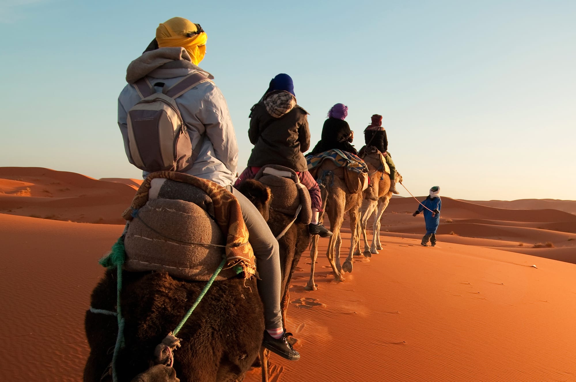 2 Days Tour From Mhamid To Erg Lihoudi - Magic Sunset, camel trekking To  ERG lihoudi Camp